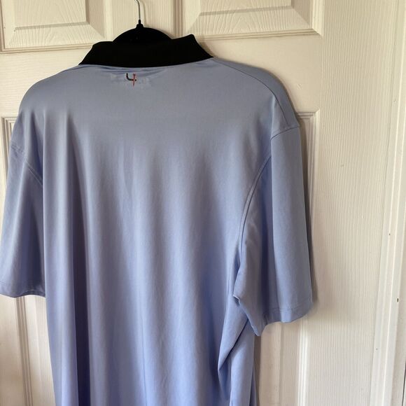 Greyson Polo Shirt Men’s XL Light Blue Short Par 4 Golf - Picture 8 of 11